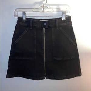 Madewell Jean Skirt​​​​​​​